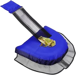 Pool Escape Ramp for Animals, Floating Ramp Animal Saver Rescues Tool,Used to Rescue Frogs, Toads Animal, Birds, Chipmunks and Other Small Animals(1pcs Blue)
