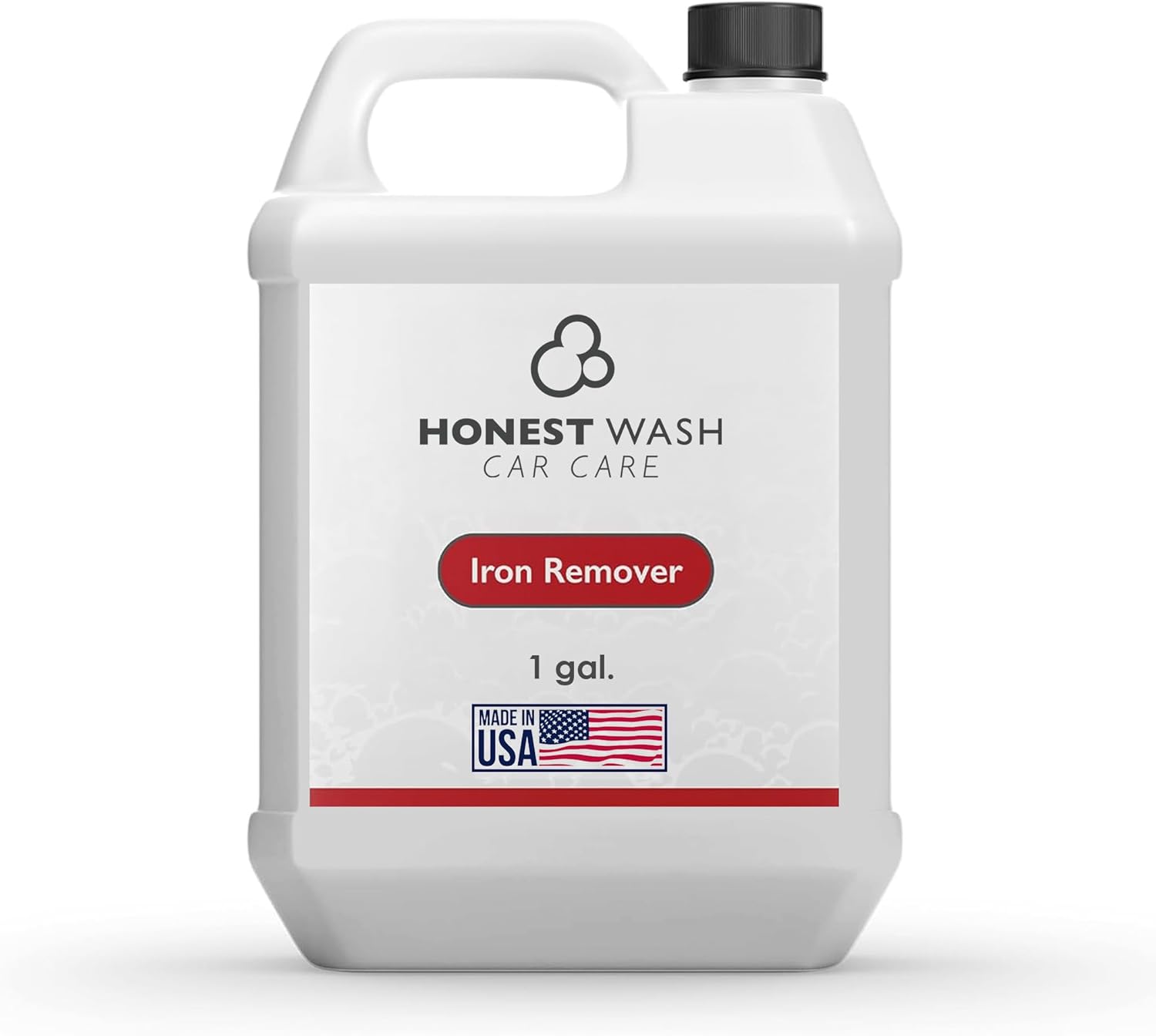 Honest Wash Iron Remover Car Detailing – Powerful Solution for Dissolving Brake Dust, Dirt, and Grime | Visible Reaction for Deep Cleaning | Safe for All Wheel and Surface Types (128 Fl Oz)