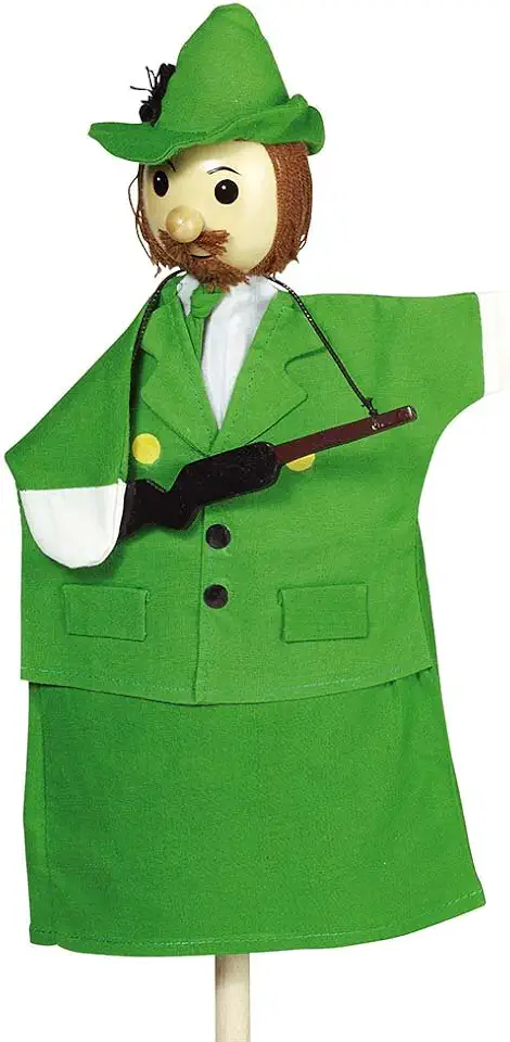Toys Pure 51989 Hand Puppet Hunter, Mixed