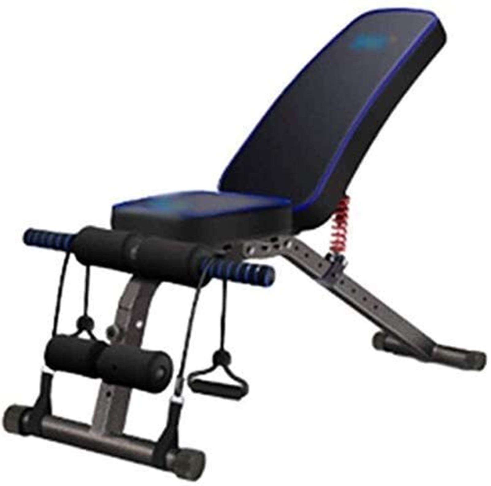 AYCDL Home Fitness Equipment Multifunction Adjustable Situp Situp Board 300 Kg Weightbearing Dumbbell Bench Home Exercise Fitness Workout Bench,Black,Black