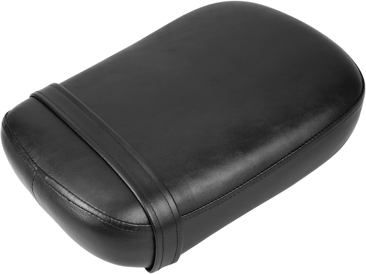 Synthetic Leather Motorcycle Pillion Passenger Rear Seat Fit For Honda Shadow ACE VT750 VT750C VT750CD 1998-2003 Black