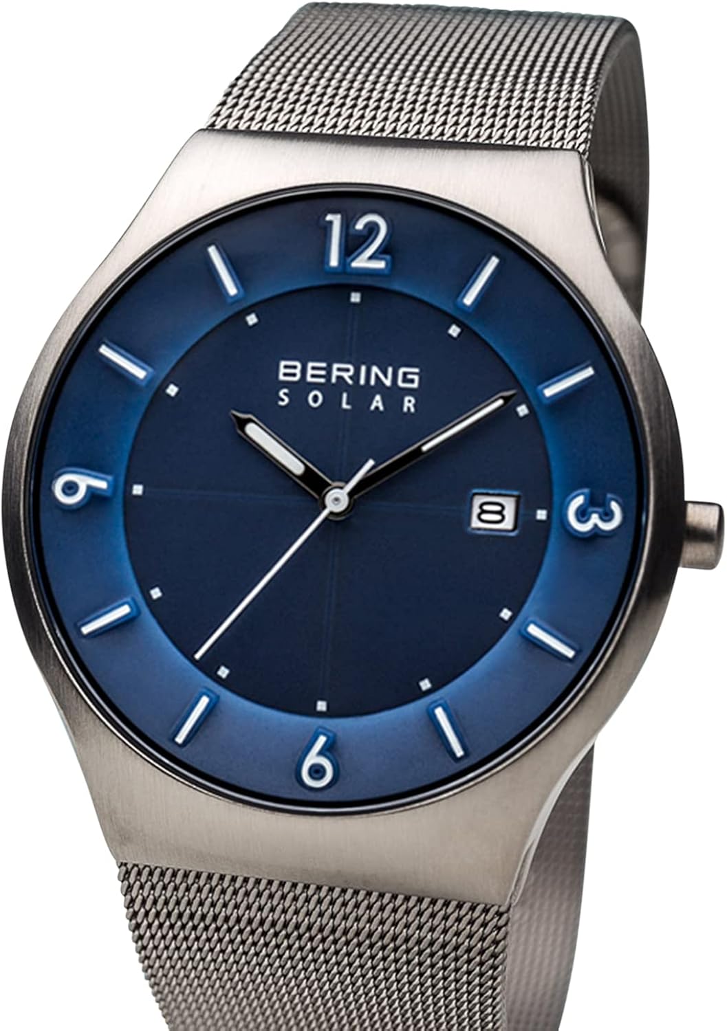 Vista 6 de BERING Men Analog Solar Collection Watch with Stainless Steel Strap & Sapphire Crystal