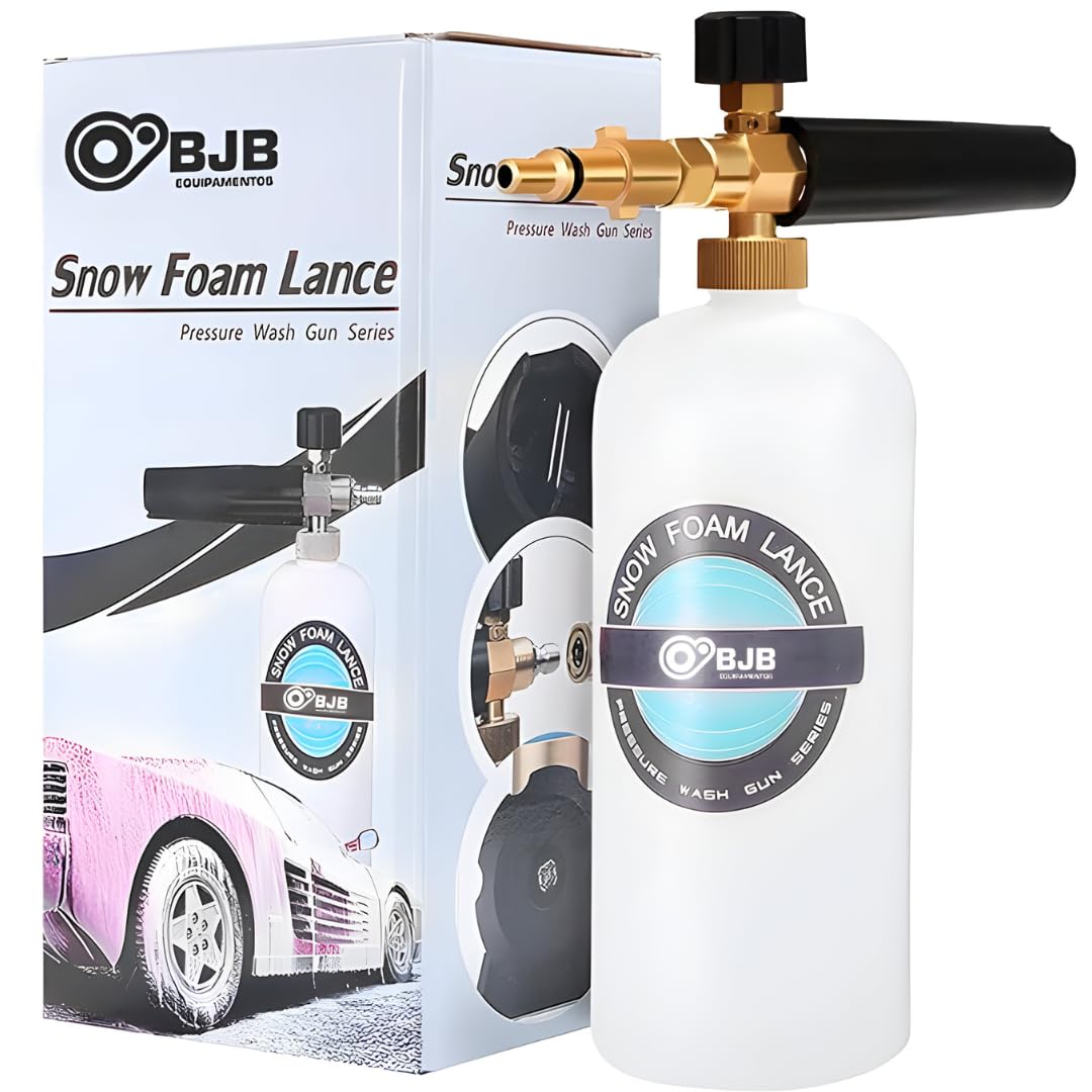 Canhão de Espuma Aplicador de Detergente, Shampoo e Sabão Snow