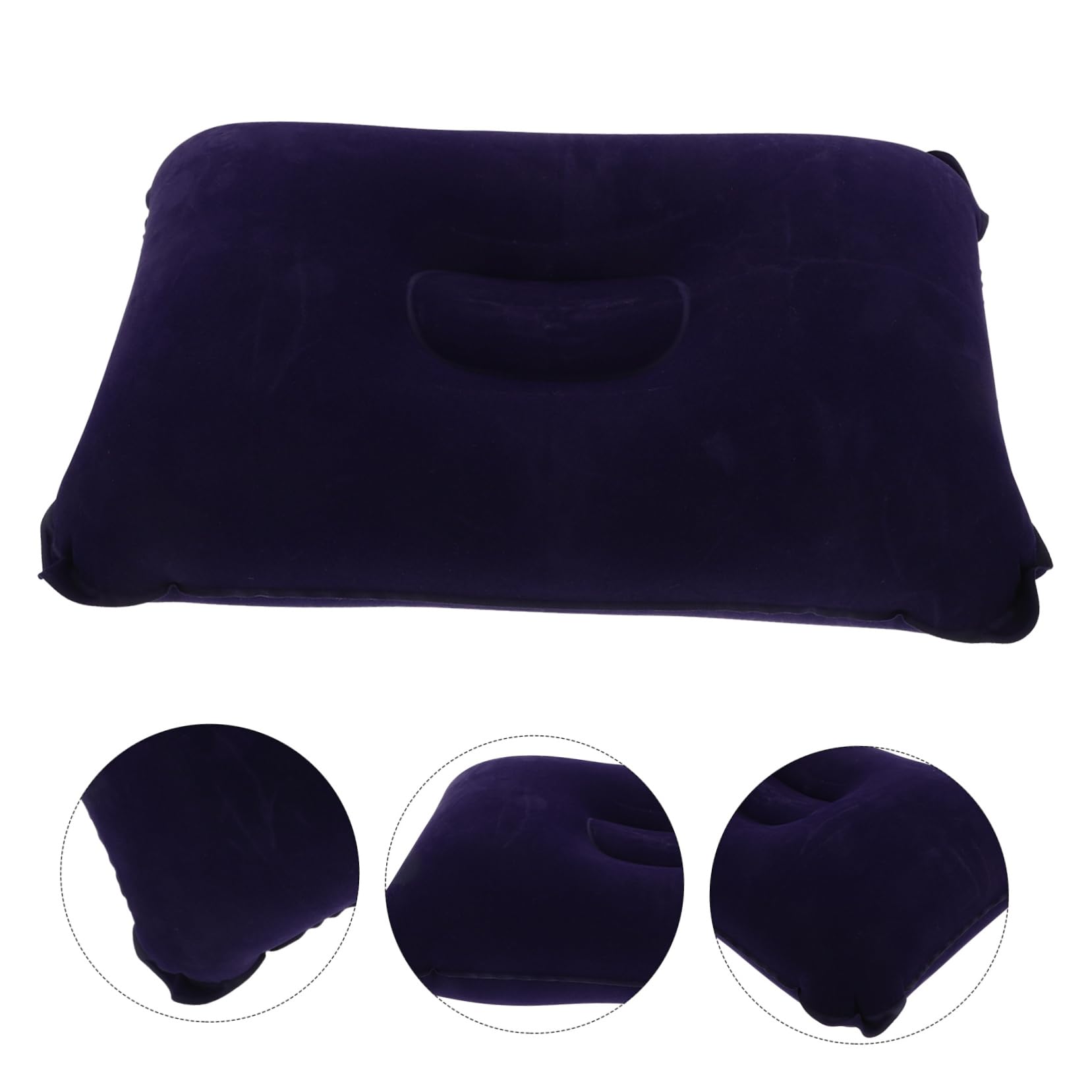 IMIKEYA Aufblasbares Kissen Transparent - Ergonomisches Campingkissen Verstellbar