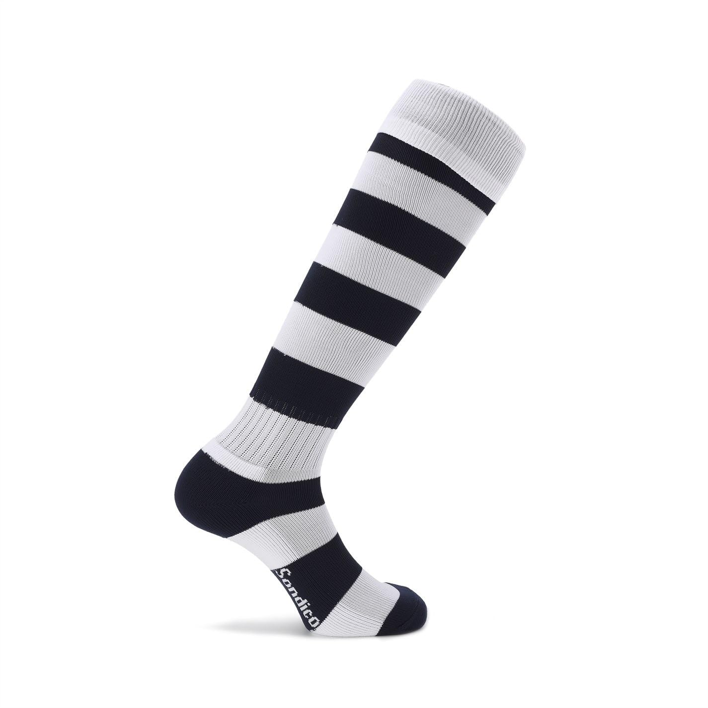 Sondico Mens Football Socks Navy/White 7-11