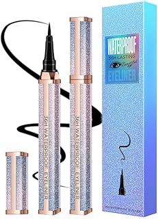 Lápiz delineador líquido negro, resistente al...