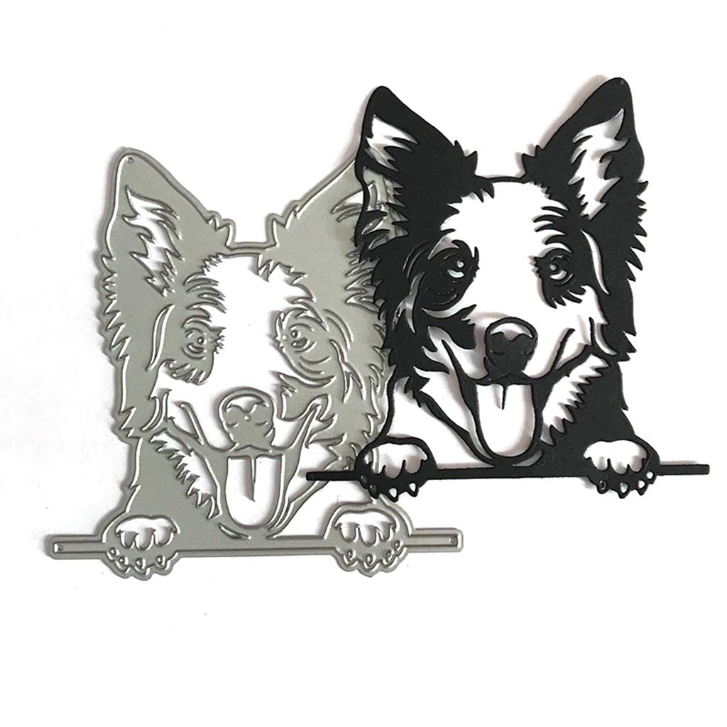 Witzy Hund Stanzschablone Aus Metall – Für Scrapbooking, Karten & DIY-Alben