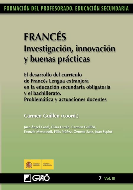 Portada de Frances: Investigacion Innovacion y Buenas Practicas. Formacion D el P