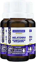 Kit com 3x Melatonina em Gotas 0,21mg por gota - Catarinense 20ml