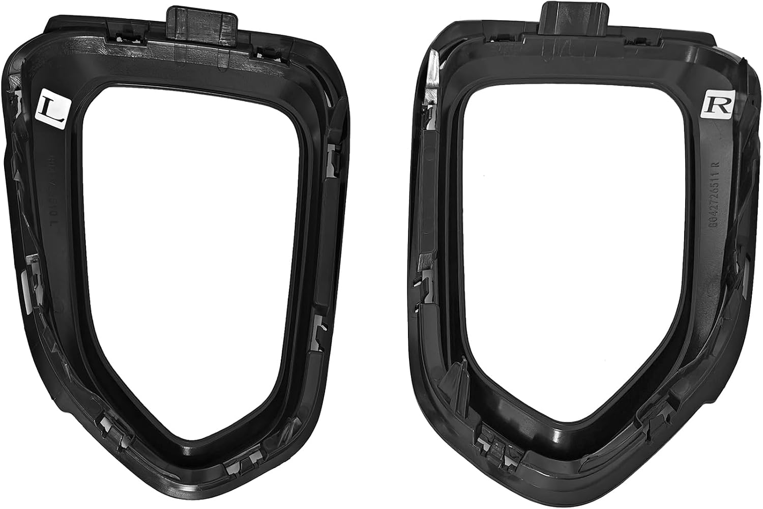 Front Left & Right Headlight Molding w/o RS Fits for Chevy Trailblazer 2021-2023 42856118, 42751682, GM1047140, 42856118, 42751682, GM1047140
