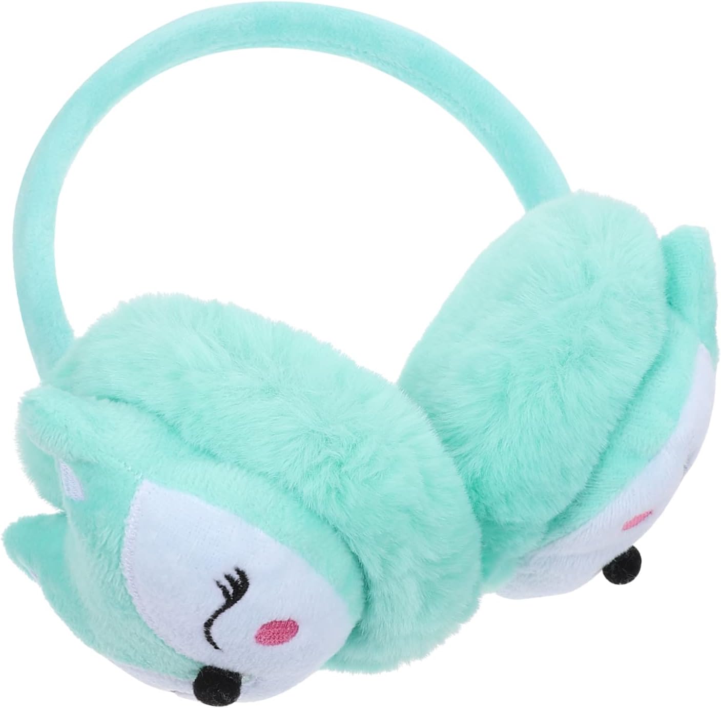 Gerrit 1pc Earmuffs Ear Muffs Kids Boys Rabbit Ear Warmer Plush Winter Ear Warmer Lovely Cartoon Earmuff, 18.00X14.00X11.00CM, Blue