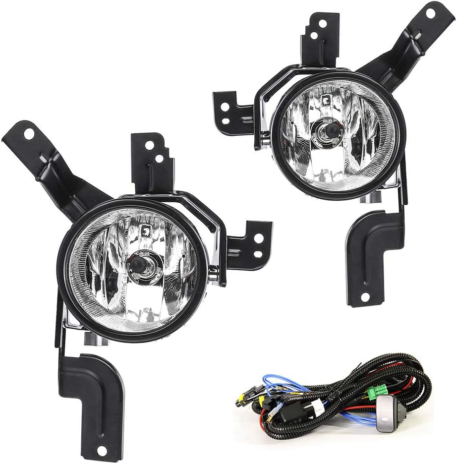 Driving Fog Lights Lamps Replacement for Honda CRV 2007 2008 2009 with