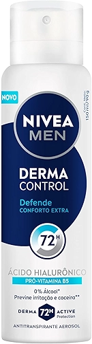 NIVEA MEN Desodorante Aerossol Derma Control Defende 150ml