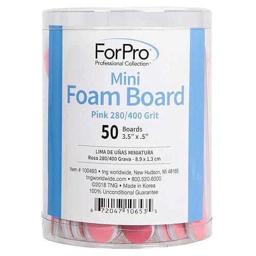 Miniatura 5 de ForPro - Minicarro de espuma de doble cara grano 280400 35in de largo x 06in de ancho rosa 50 unidades