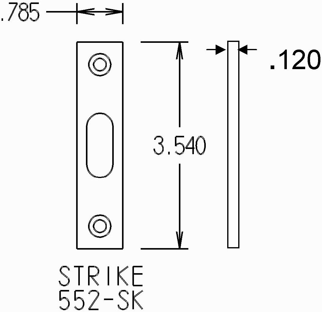 Manor by FPL- Solid Brass Pocket Door Mortise Lock Set with Double Keyed Euro Profile Cylinder - Antique Brass