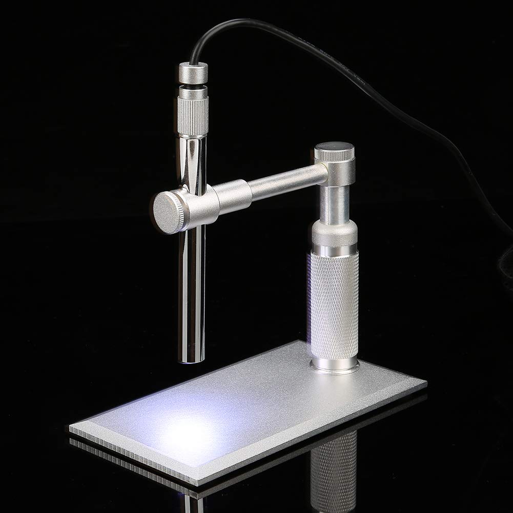 Lupa de microscopio Digital, Hecha de microscopio de aleación de Aluminio Inoxidable de para Personas para Hosipital