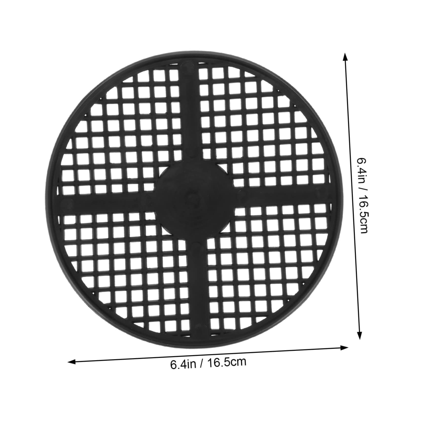 Levemolo Flowerpot Mesh Pads 20 Pack Bonsai Bottom Grid Mats Drainage Gaskets Mesh Pad Mats for Plant Pot