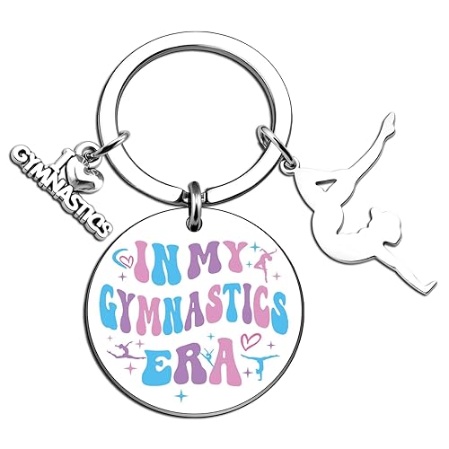Gymnastics Keychain Gifts for Girls Gymnastics Stuff Accessories Cool Gymnastic