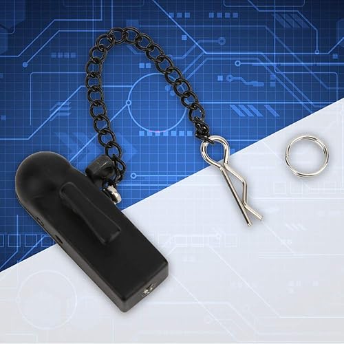 Miniatura 6 de Drfeify Kit de accesorios para remolque de coche de escalada compatible con coches escala 1/10 90046 90047 (negro)