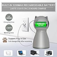 Vista 4 de YVE LIFE Laser Cat Toys for Indoor Cats,The 4th Generation Real Random Trajectory Motion Activated Rechargeable Automatic Cat Laser Toy,Interactive