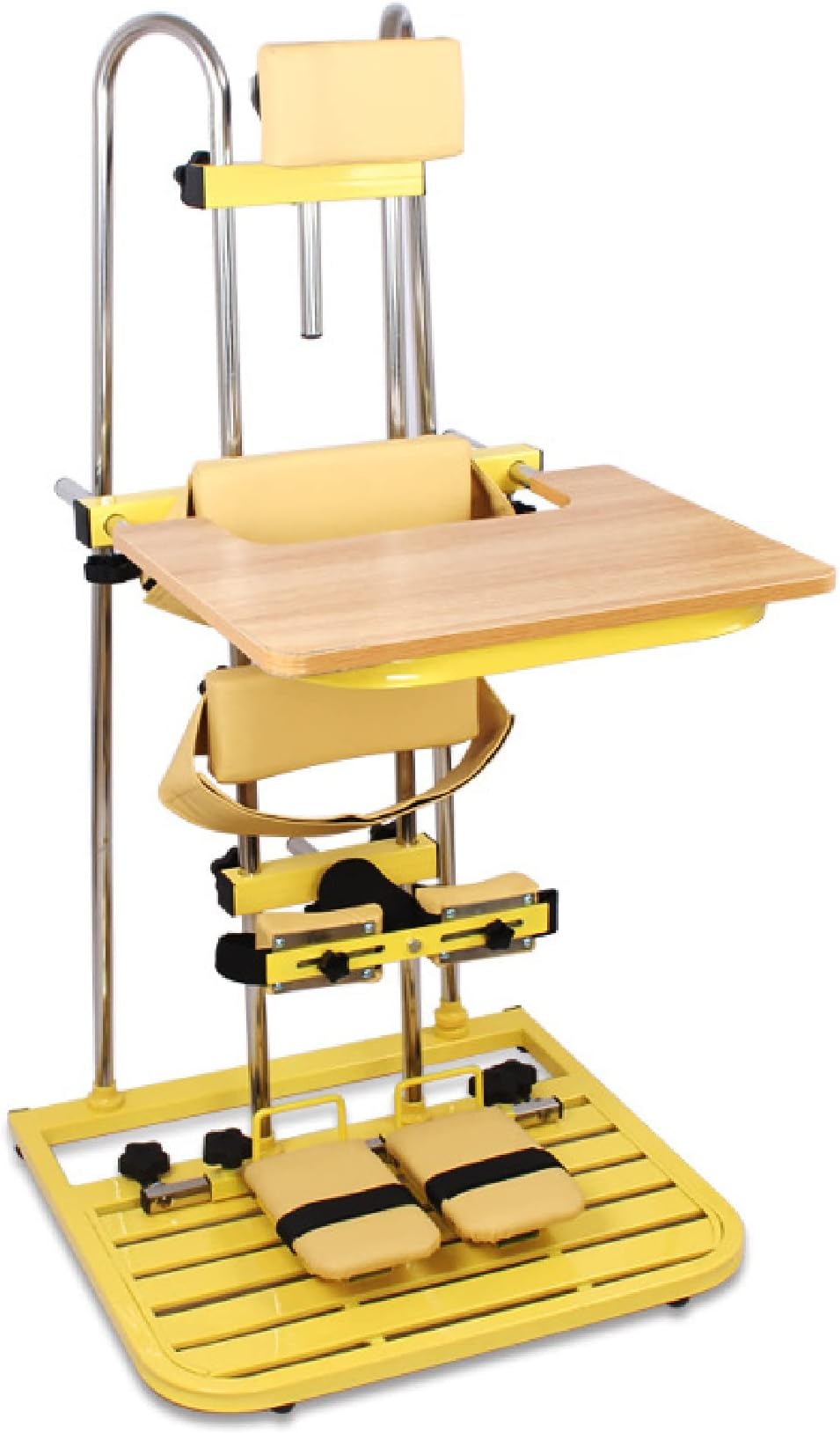 Standing Frame for Children, Adjustable Height Walking Aid Standing Frame for Lower Limb Disability, Muscle Weakness and Cerebral Palsy, Suitable for 2-10 Years Old