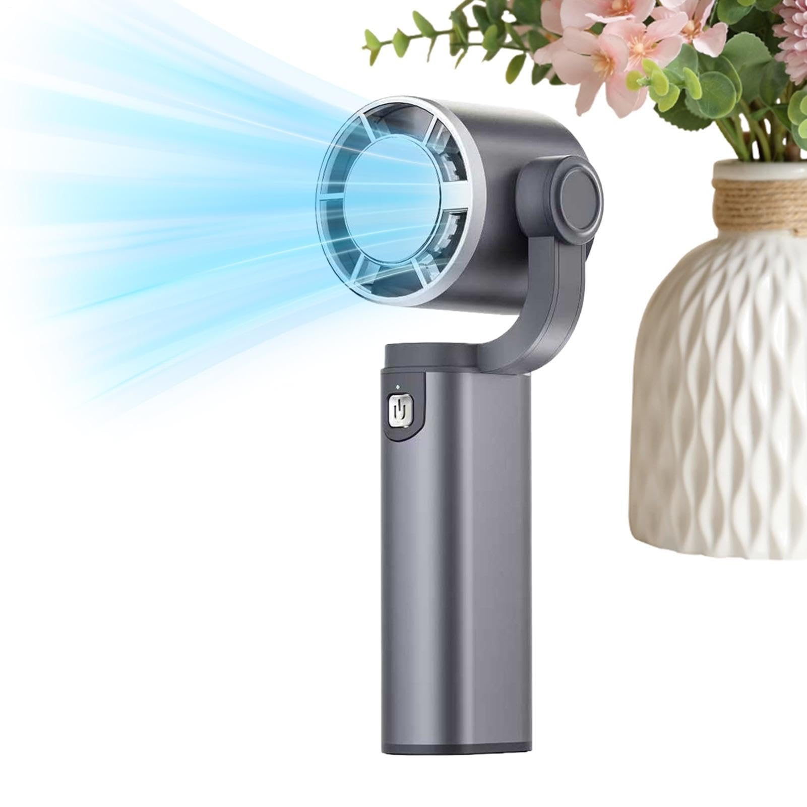 Mini ventilateur rechargeable pliable à 180° pour le bureau