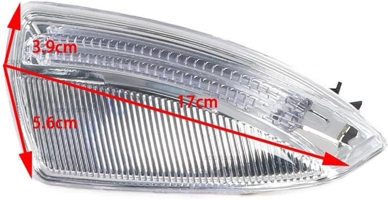 サイドマーカー ランプ に適合する Sクラス に適合する S204 2001-2010 LEDリアビューサイドミラーターンシグナルラ