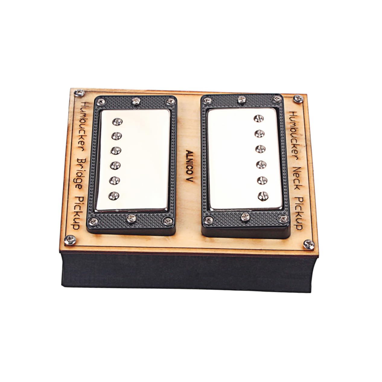 Set de Micros Humbucker Guitare Électrique 2 Pièces Gmc79 Noir
