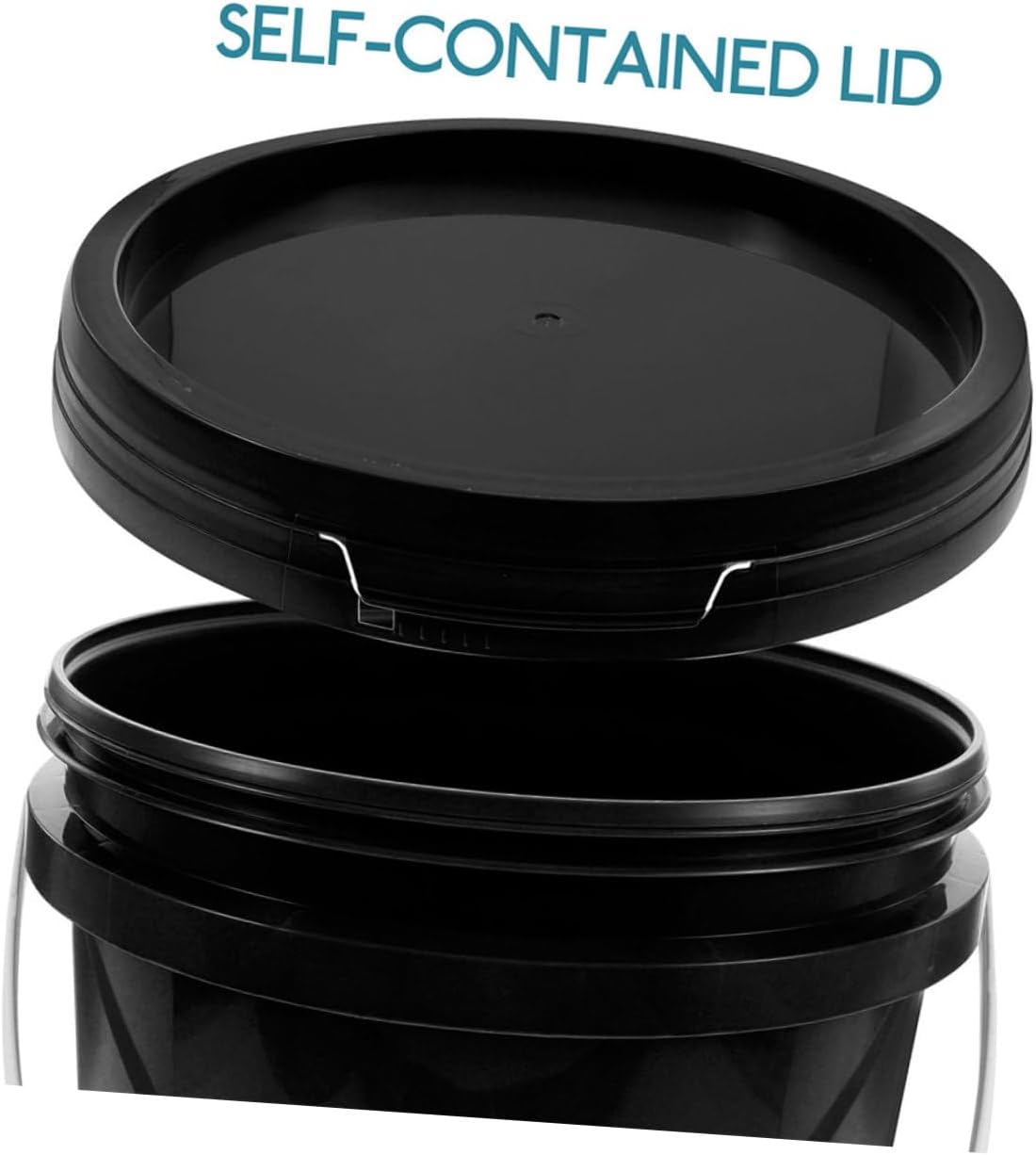 Food Grade Paint Storage Bucket Plastic Bucket Handle Easy to Clean for Paint Water Varnish
