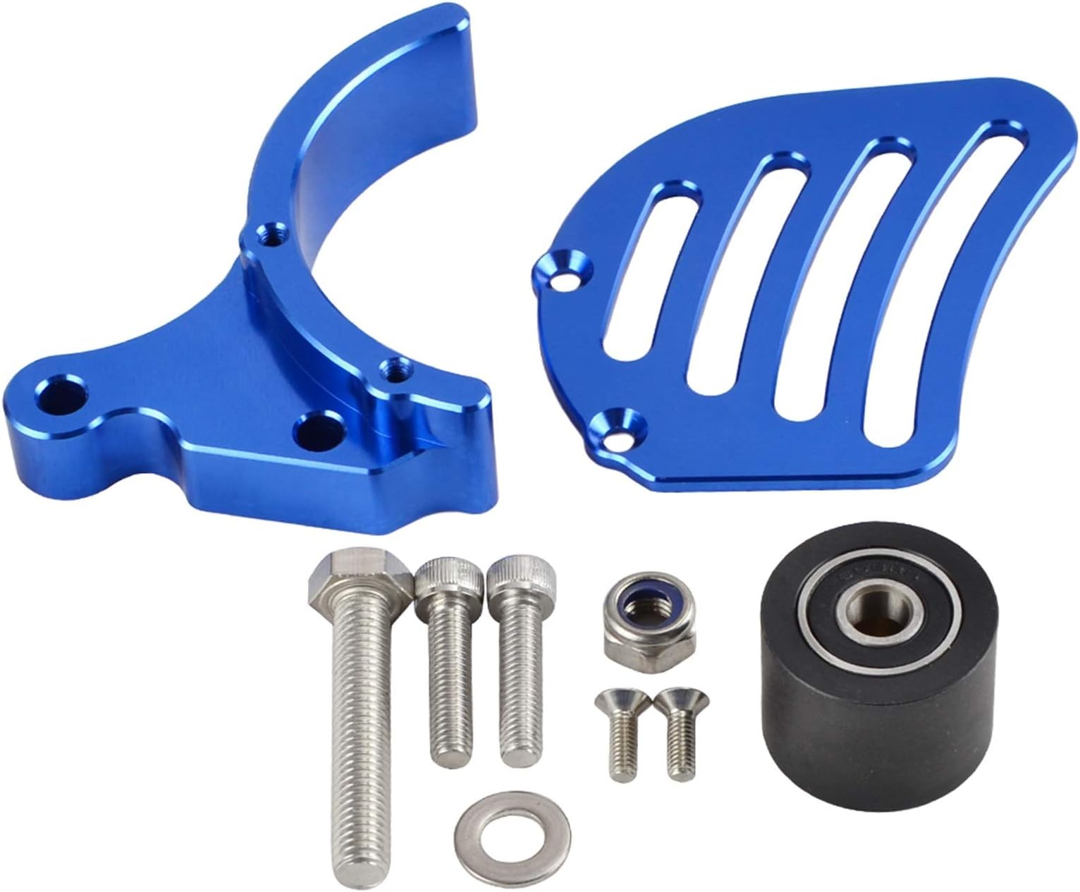 LRJBFC Front Sprocket Cover Case Saver Guard Protector For Husqvarna TC65 2021 2020 2019 2018 2017 For KTM 65 SX 2009-2021 2020 (Color : Blue)
