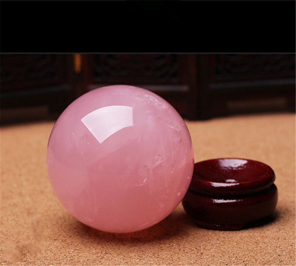 水晶玉　風水　丸玉　ピンク Amazon.co.jp: (イスイ)YISHUI 風水 天然 水晶玉 クリス多ボール