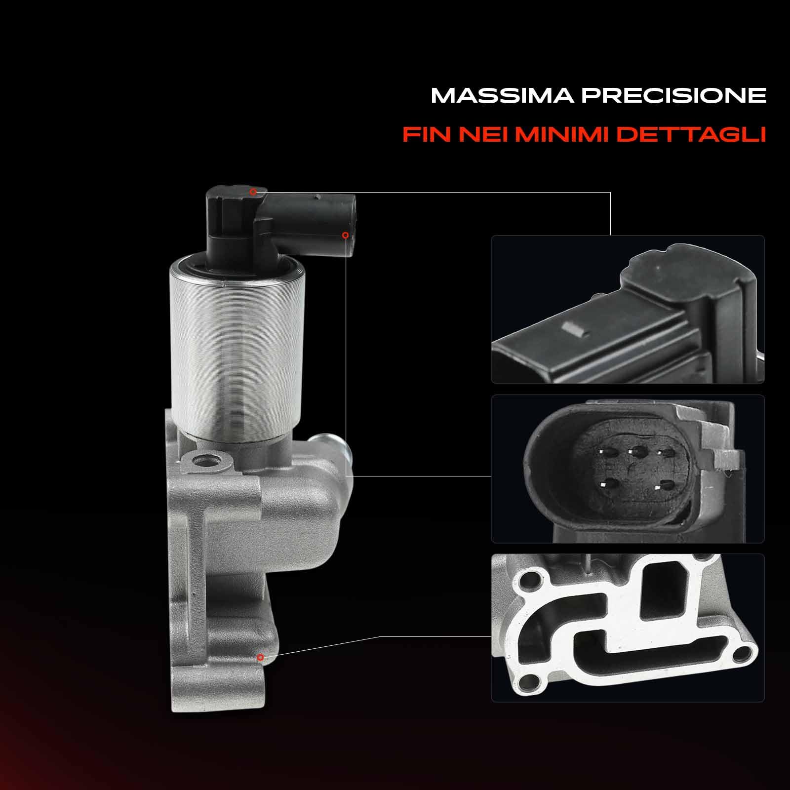 Frankberg Valvola EGR per il ricircolo dei gas di scarico 5851057 | Compatibile con Astra Klasseic A04, Corsa D S07, Combo Tour, Astra G Klasseic Caravan F35, Corsa C Kasten/Hatchback X01