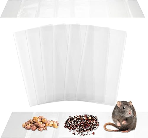 Qualirey Paquete de 12 trampas adhesivas grandes para ratones de 24 pulgadas, pegamento adhesivo para cucarachas, control de plagas en interiores,