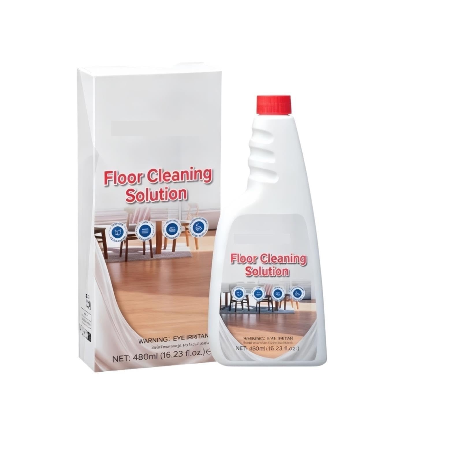 Líquido Limpiador De Suelos Aspirador 480ml, Compatible Con Roborock