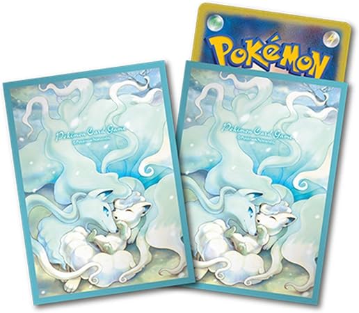 Amazon ポケモンカードゲーム デッキシールド アローラキュウコン アローラロコン 文房具 オフィス用品 文房具 オフィス用品