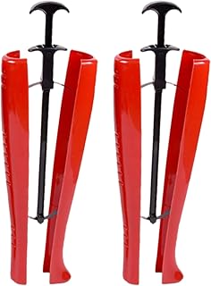 1 par de árbol de arranque, insertos de arranque de plástico de plástico ajustables con orificios de aire, curva de zapato de soporte de gran práctica de 19 pulgadas para hombres para hombres.