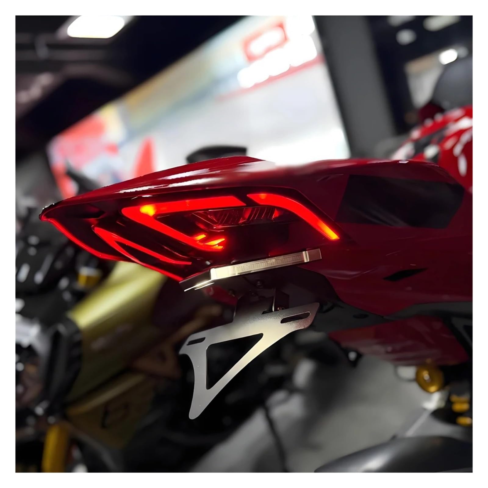 Porta targhe Moto Per Ducati Panigale V4 V4S