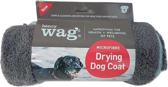Henry wag dog drying coat Outlet