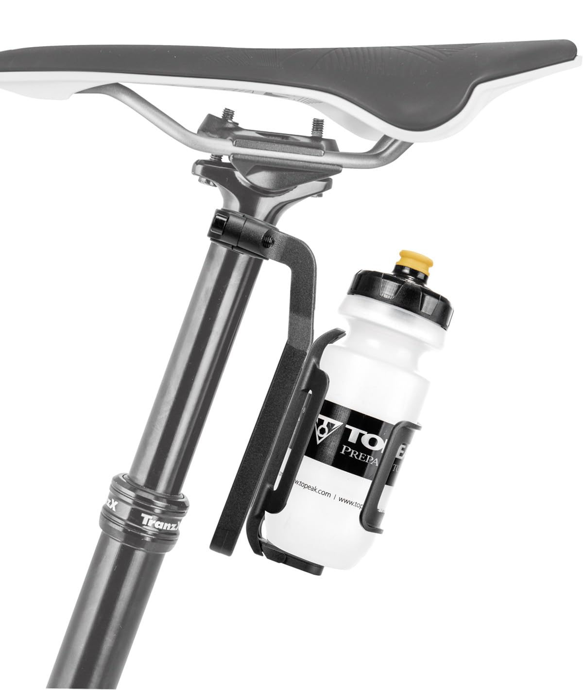 Topeak Uniseks Dp Mount TDPM1 Uchwyt Tylny do Drążka, Szary, 11x6x4 cm
