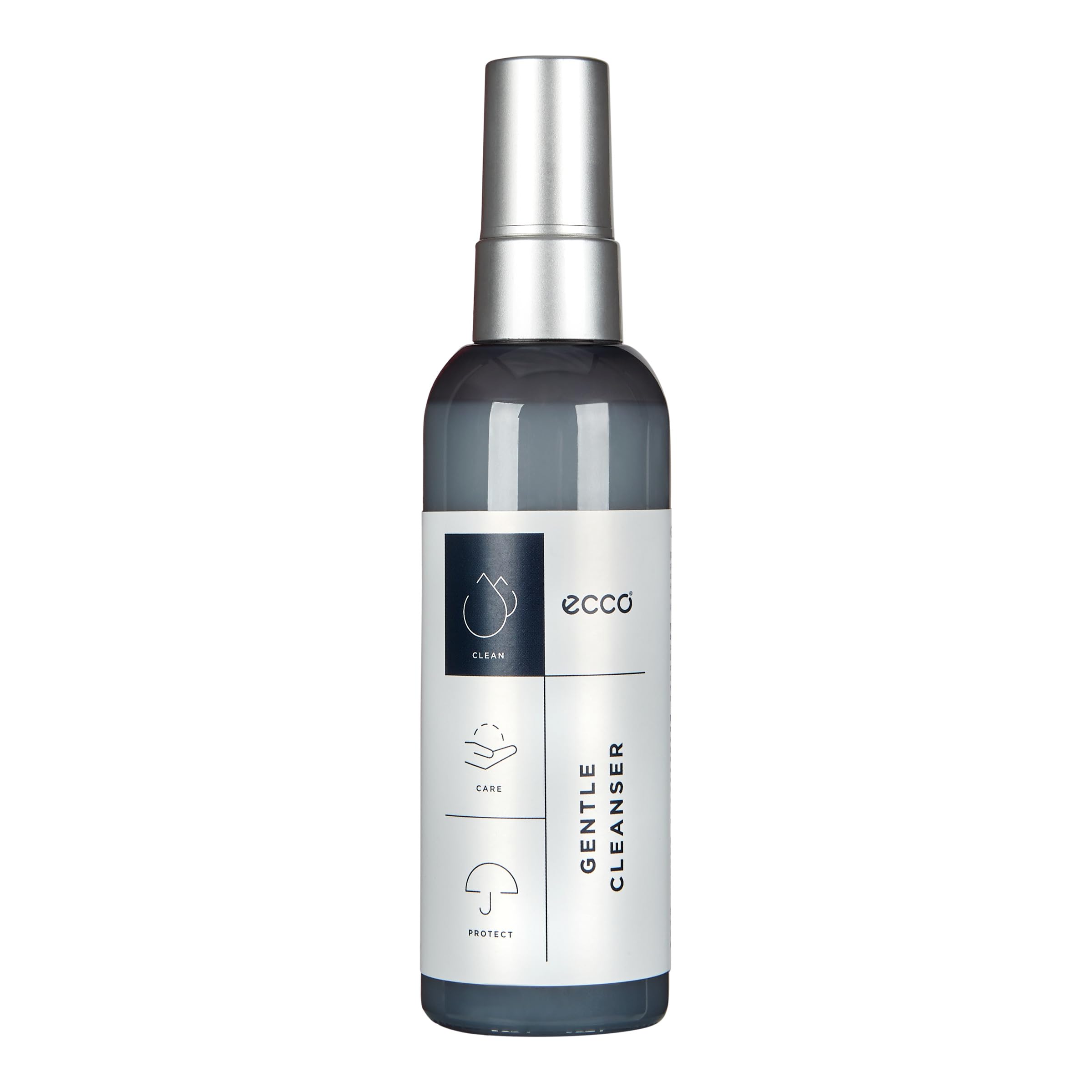 ECCO Limpiador suave para el cuidado del calzado, transparente, 100 ml, Transparente, 100 ML