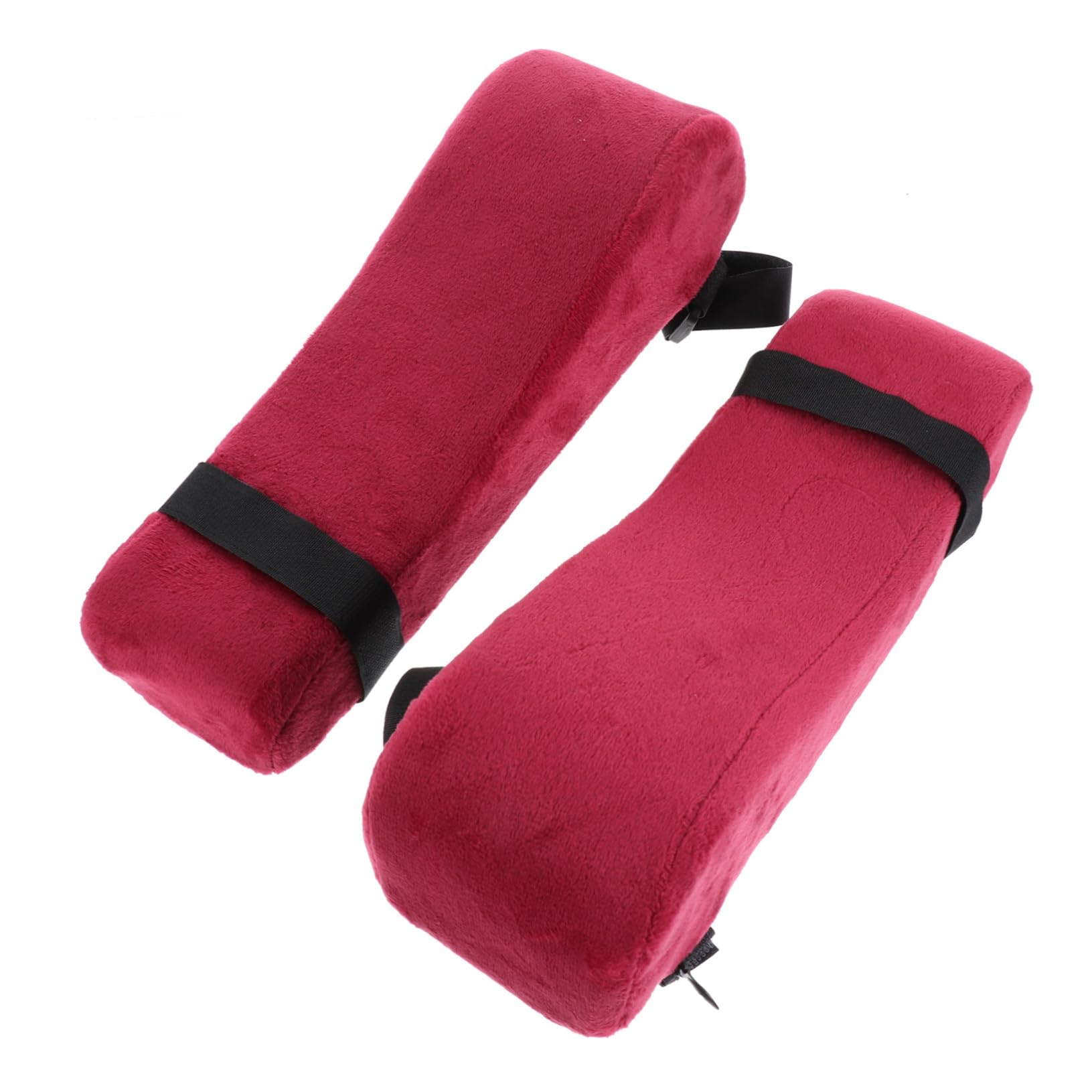 SOLUSTRE Coussin Soulagement Pression du Coude pour Accoudoir en Mousse à Mémoire de Forme 2pcs Confort Ergonomique pour Chaise de Bureau pour Avant-Bras et Poignets