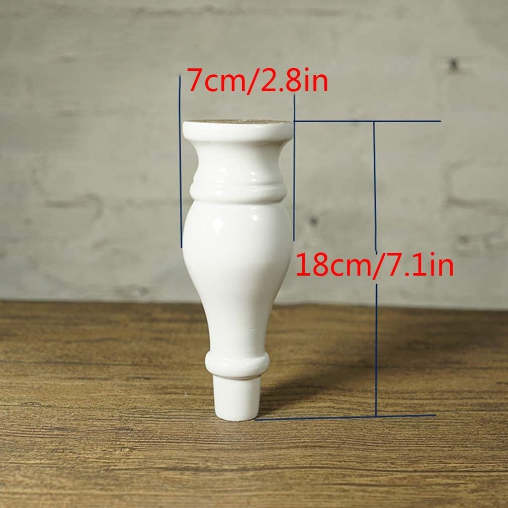 Gambe for mobili in legno Piedini di ricambio for mobili fai-da-te Gambe for divani in legno massello Gambe for tavoli TV Gambe for tavoli Gambe for mobili da cucina Gambe for sgabello for caffè Tavol