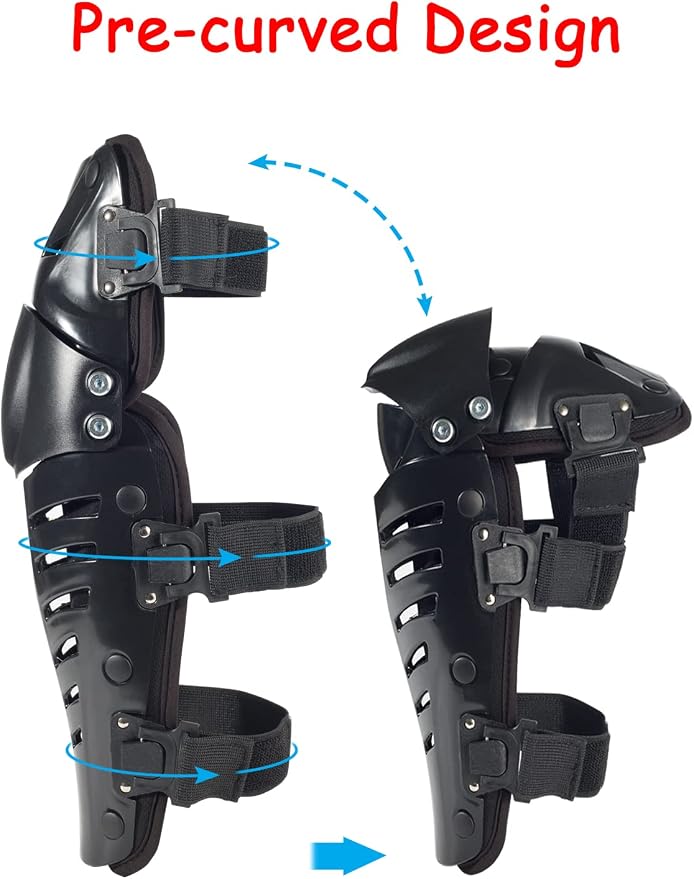 Rodilleras para Motocross Motocicleta Flexibles miniatura 2