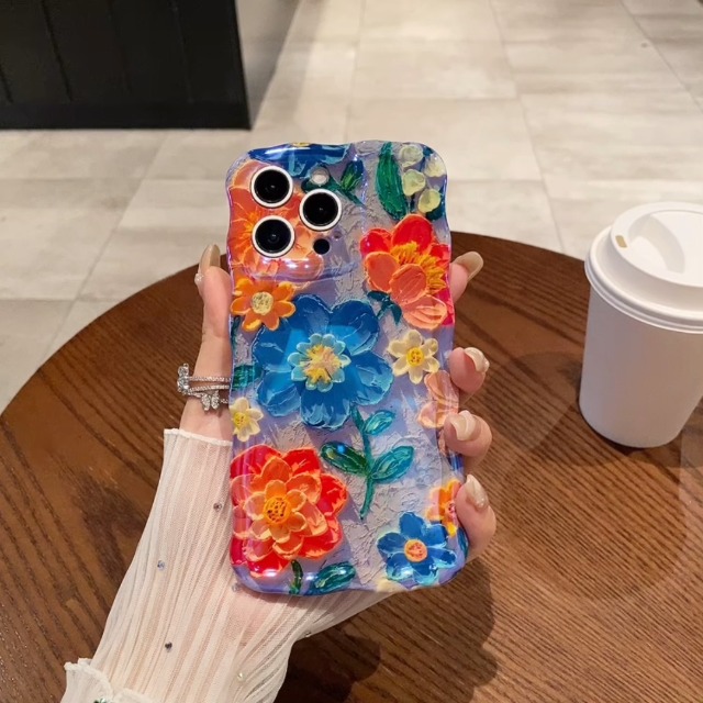Amazon.com: EYZUTAK Case for iPhone 17 Pro Max,Colorful Retro Oil