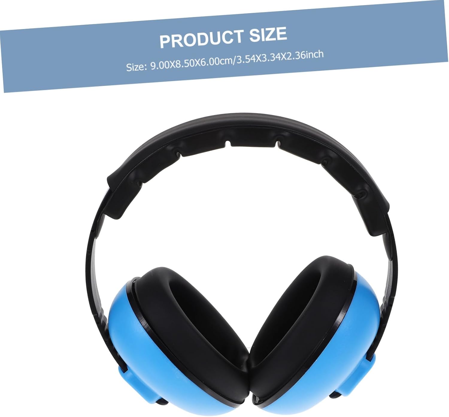 Noise Cancelling Headphone for Sleep Soft Blue Ear Protection Earmuffs for Boy Girl and Comfortable Hearing Safety for Travel and Nap