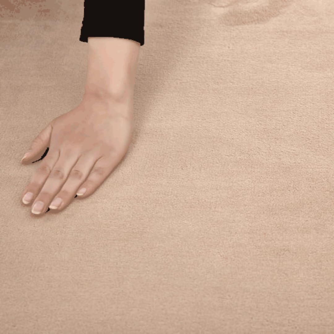 Tappeto per soggiorno, zona divano, tappeto a pelo corto per camera da letto, spesso e morbido, tappetino da comodino, tappetino per balcone, decorazione per la casa (personalizzato/cammello chia