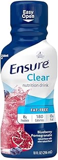 Ensure Clear Nutrition Drink Bottles - Blueberry Pomegranate - 10 oz - 4 pk