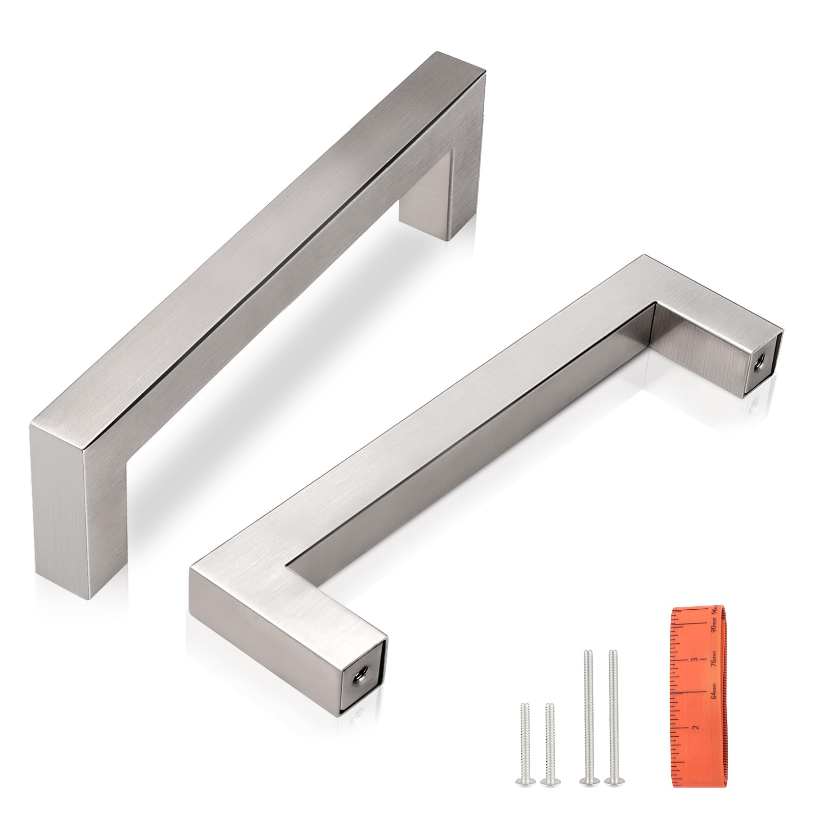 KNOBWELL 6 Pack 5 inch Black Cabinet Handles Drawer Pulls Kitchen Handles — Amazon image 20