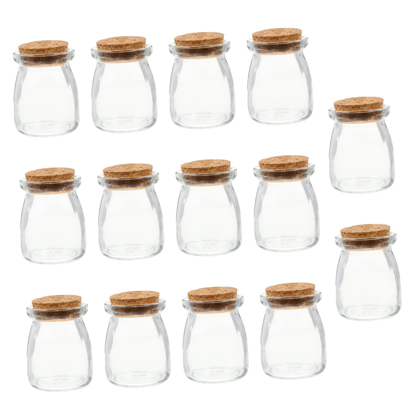 Bouteilles de stockage Vaguelly en verre pour ranger bonbons sans humidité