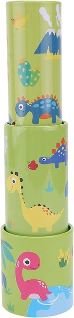 TOYANDONA Monocular Telescope Toy Hand Telescope Kids Single Telescope Toy Science Experiment Toy for Birthday Easter Party Toys Favors ( Dinosaur Green )